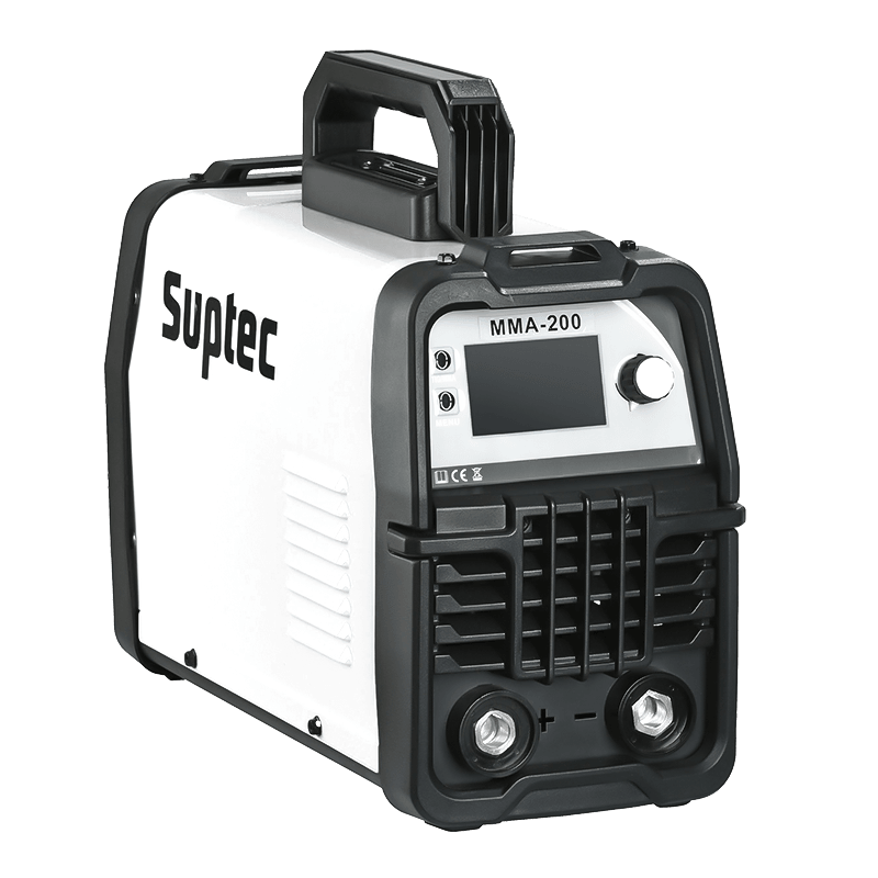 SUPTEC SYNERGIC 200A STICK WELDER 110/220V double tension MMA soudeuse affichage numérique igbt onduleur démarrage à chaud arc force anti-adhésif VRD 6 fonctions machine à souder convient aux baguettes de soudage de 5/32 po (4 mm)