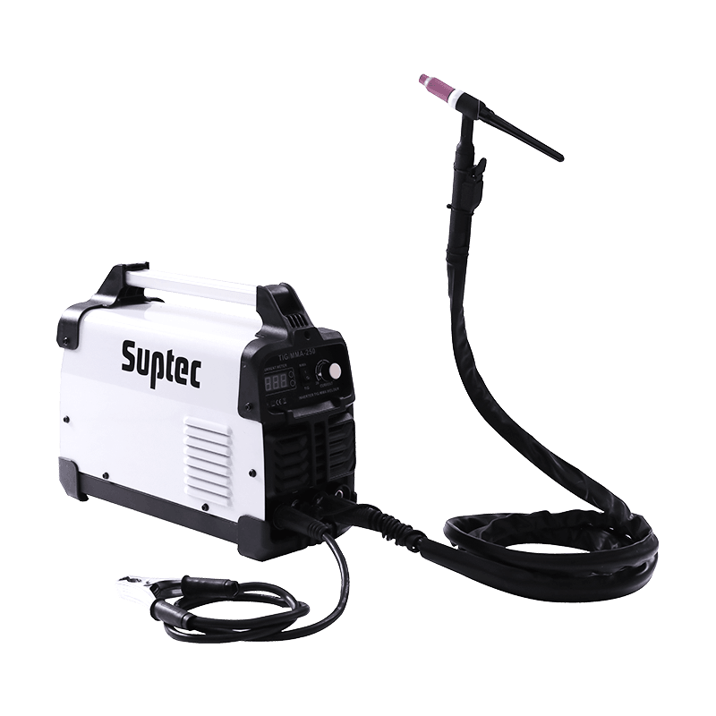 SUPTEC STICK SOUDEUR 165AMP/205MP, AFFICHAGE NUMÉRIQUE 110/220V DUAL VOLTAGE IGBT INVERTER AC SOUDEUR, INTÉGRÉ À DÉMARRAGE À CHAUD ARC FORCE PORTABLE MMA MACHINE DE SOUDAGE