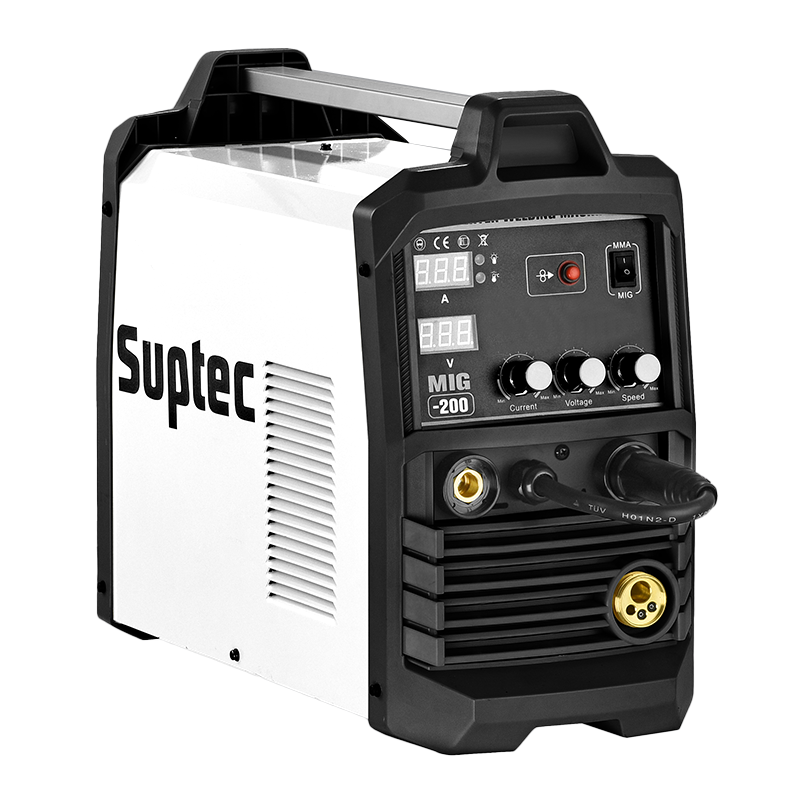 SUPTEC 200AMP INVERTER MULTI PROCESS SOUDEUR AVEC GARANTIE D'UN AN, DOUBLE TENSION 220V 110V MIG/TIG/ARC STICK 3 EN 1 SOUDEUR/MAHCINE DE SOUDAGE